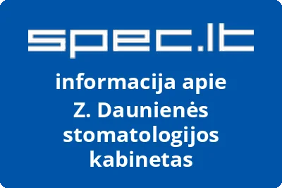 Z. Daunienės stomatologijos kabinetas