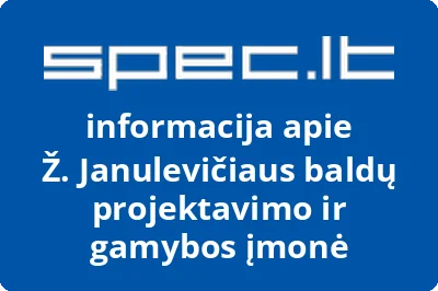 Ž. Janulevičiaus baldų projektavimo ir gamybos įmonė