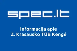 Z. Krasausko TŪB Kengė | spec.lt