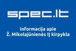 Ž. Mikolajūnienės IĮ kirpykla | spec.lt