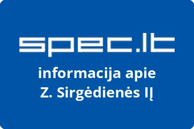 Z. Sirgėdienės, IĮ