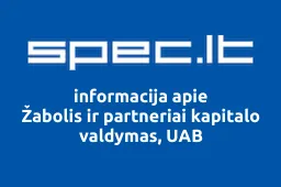 Žabolis ir partneriai kapitalo valdymas, UAB | spec.lt
