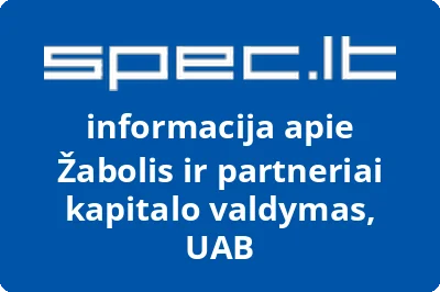 Žabolis ir partneriai kapitalo valdymas, UAB