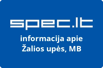 Žalios upės, MB | spec.lt