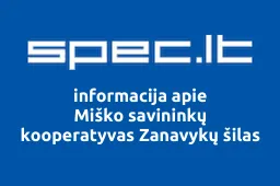 Miško savininkų kooperatyvas Zanavykų šilas iliustracija