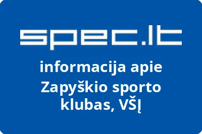 Zapyškio sporto klubas, VŠĮ
