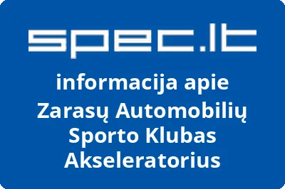 Zarasų Automobilių Sporto Klubas Akseleratorius