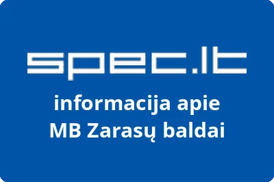 Zarasų baldai, MB | spec.lt