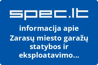 Zarasų miesto garažų statybos ir eksploatavimo bendrija Zarasai