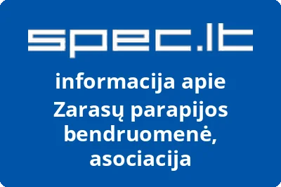 Asociacija Zarasų parapijos bendruomenė | spec.lt