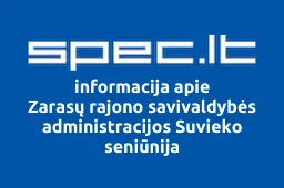 Zarasų rajono savivaldybės administracijos Suvieko seniūnija | spec.lt