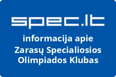 Zarasų specialiosios olimpiados klubas