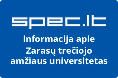 Zarasų trečiojo amžiaus universitetas | spec.lt