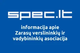 Zarasų Verslininkių R Vadybininkių Asociacija | spec.lt