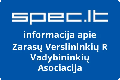 Zarasų Verslininkių R Vadybininkių Asociacija