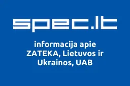 ZATEKA, Lietuvos ir Ukrainos, UAB | spec.lt