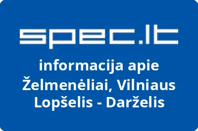 Vilniaus lopšelisdarželis Želmenėliai