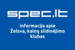 Želsva, kalnų slidinėjimo klubas iliustracija