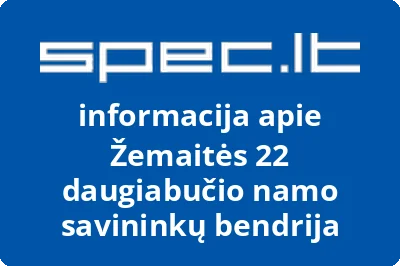 Žemaitės 22 daugiabučio namo savininkų bendrija