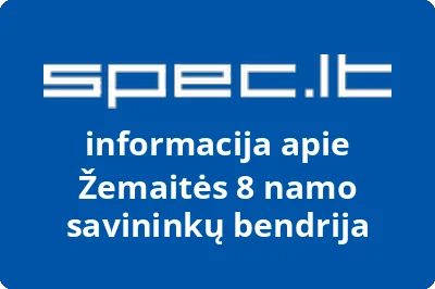 Žemaitės 8 namo savininkų bendrija