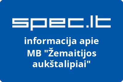 Žemaitijos aukštalipiai, MB | spec.lt