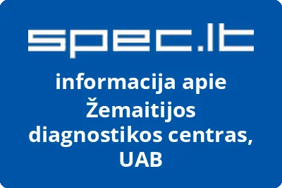 Žemaitijos diagnostikos centras, UAB