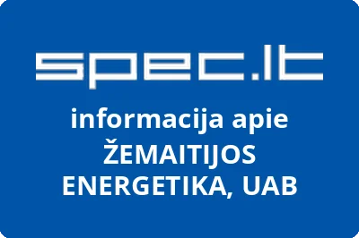 ŽEMAITIJOS ENERGETIKA, UAB | spec.lt