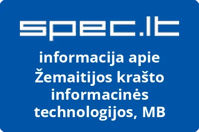 Žemaitijos krašto informacinės technologijos, MB
