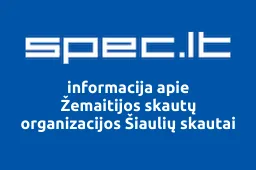 Žemaitijos skautų organizacijos Šiaulių skautai | spec.lt