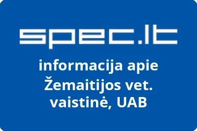 Žemaitijos vet. vaistinė, UAB