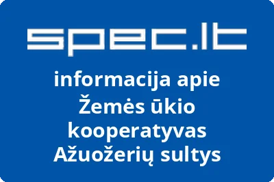 Žemės ūkio kooperatyvas Ažuožerių sultys