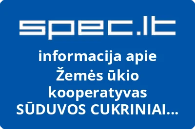Žemės ūkio kooperatyvas SŪDUVOS CUKRINIAI RUNKELIAI