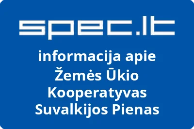 Žemės Ūkio Kooperatyvas Suvalkijos Pienas