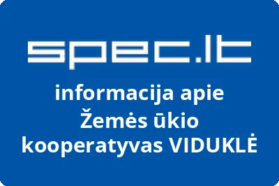 Žemės ūkio kooperatyvas VIDUKLĖ