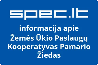 Žemės ūkio paslaugų kooperatyvas Pamario žiedas