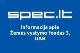 Žemės vystymo fondas 3, UAB | spec.lt