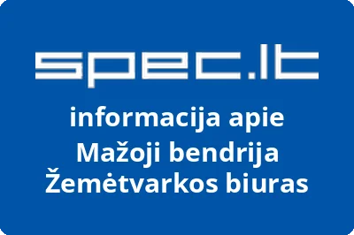 Žemėtvarkos biuras, MB | spec.lt