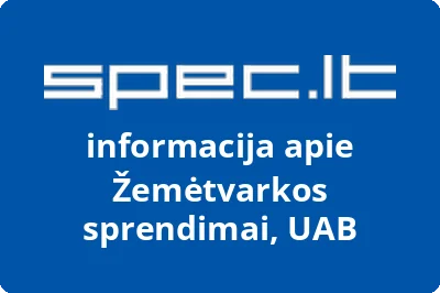 Žemėtvarkos sprendimai, UAB | spec.lt