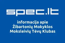 Žibartonių Mokyklos Moksleivių Tėvų Klubas | spec.lt