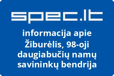 98oji daugiabučio namo savininkų bendrija Žiburėlis