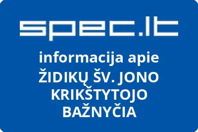 ŽIDIKŲ ŠV. JONO KRIKŠTYTOJO BAŽNYČIA