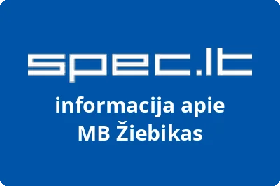 Žiebikas, MB | spec.lt
