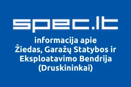 Žiedas, Garažų Statybos ir Eksploatavimo Bendrija (Druskininkai) | spec.lt