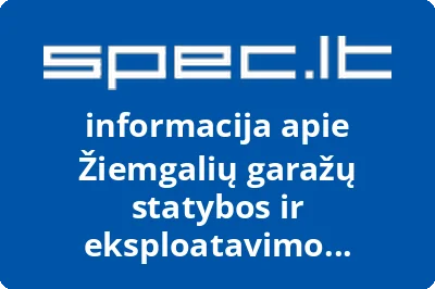 Žiemgalių garažų statybos ir eksploatavimo bendrija