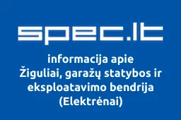 Žiguliai, garažų statybos ir eksploatavimo bendrija (Elektrėnai)