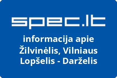 Vilniaus Žilvinėlio lopšelisdarželis