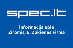 Ziromis, E. Žukienės Firma iliustracija