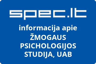 Žmogaus psichologijos studija, UAB