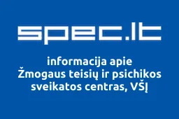 Žmogaus teisių ir psichikos sveikatos centras, VŠĮ iliustracija