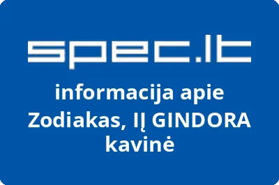 Zodiakas, IĮ GINDORA kavinė